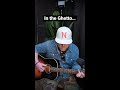 Growing up, I was always a big Elvis fan. What do you think of my version of "In The Ghetto?" #l...