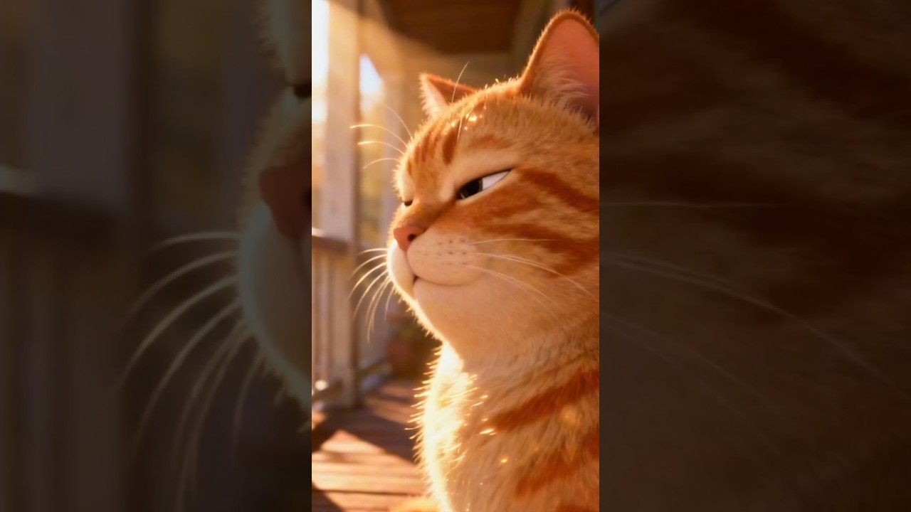 Daily life of cats | Cats drink coffee in the morning 