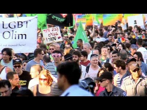مسيرة للمثليين جنسيا في القدس الغربية