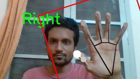 Hand Tracking, Hand Joint Tracking,Left hand or right-hand detection using MediaPipe for web apps#AI