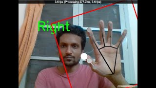 Hand Tracking, Hand Joint Tracking,Left hand or right-hand detection using MediaPipe for web apps#AI