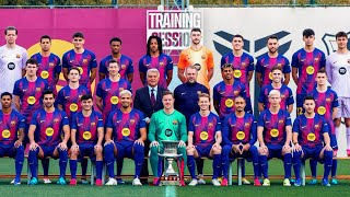  202526 Team Photo  Training Session  Fc Barcelona 