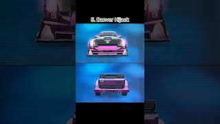 Showcasing my Top 7 favourite Ridge Racer 7 Cars Part 2 #ridgeracer7 #shorts #cars