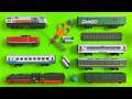 Unboxing Dan Merakit RC Mainan Kereta Api CC206, Kereta Api Classic, BB300 Anjlok Tabrakan - Train
