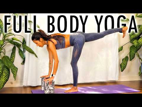 25-Minute Full Body Yoga | Twisting Yoga Poses to Build Better Balance and Core Strength
