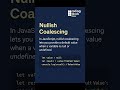 Nullish Coalescing in Javascript #codingblockhisar #frontend #react #mern #fullstack