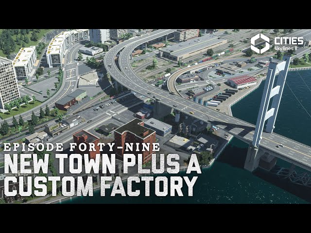 Building A Detailed Abandoned Factory & A New Cross-Bay Town | Ep