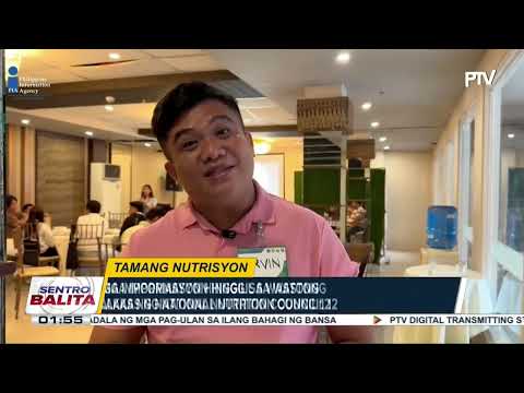 Paghahatid ng mga impormasyon hinggil sa wastong nutrisyon, pinalalakas ng National Nutrition...