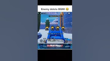 Enemy Deleted BGMI 😂 #crazilyfunny #bgmi #pubgmobile #shorts #funny #viral #gaming #funnyvideo