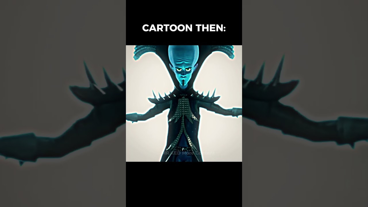 Cartoon Now VS Then 