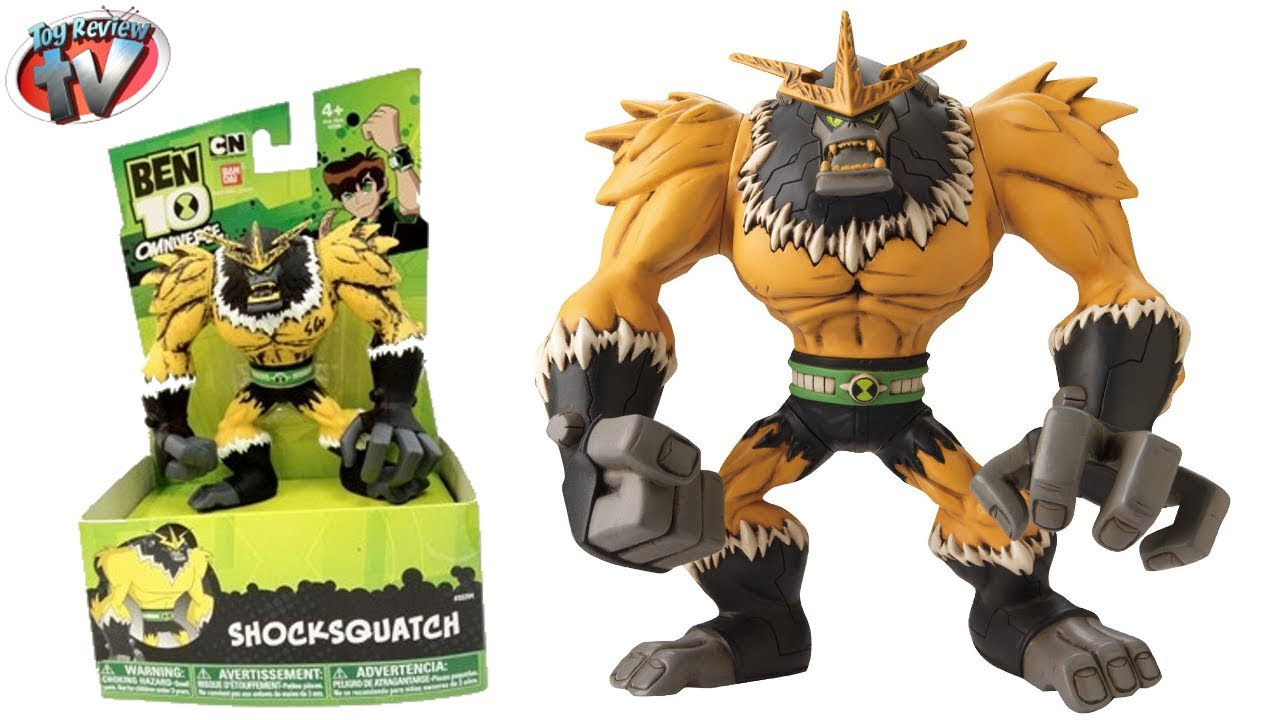 Ben 10 Omniverse Shocksquatch Hyper Alien Action Figure Toy