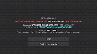 Watchdog is FALSE BANNING players...