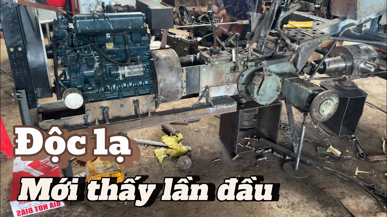 Cận cảnh sản xuất máy xới cải tiến tại xưởng Bảy Cơ Khí