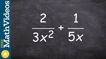 How to find the LCD to help determine the sum between two rational expressions
