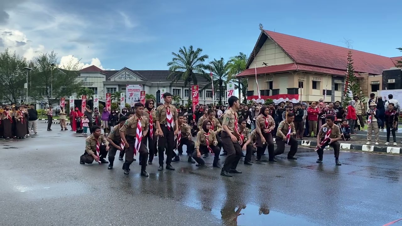 Batle Yel yel Terbaru 2022 SMAN 7 Berau VS SMA Ashohwah Berau