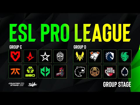 День 2 | ESL Pro League Season 2024 | Groups C&D | КРNВОЙ ЭФИР