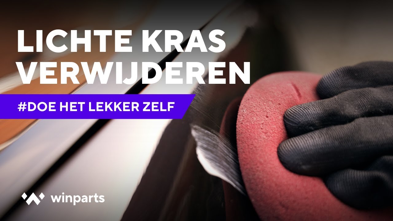 Krassen verwijderen van de auto? Zo doe je dat zelf!