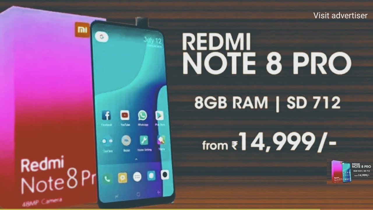 Redmi Note 8 Pro   Full View Display with 32MP Front Camera  fire  fire  fire    Redmi Note 8 Pro  7