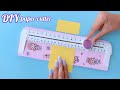 DIY ruler paper cutter / Handmade paper cutter / Diy paper cutter with  ruler