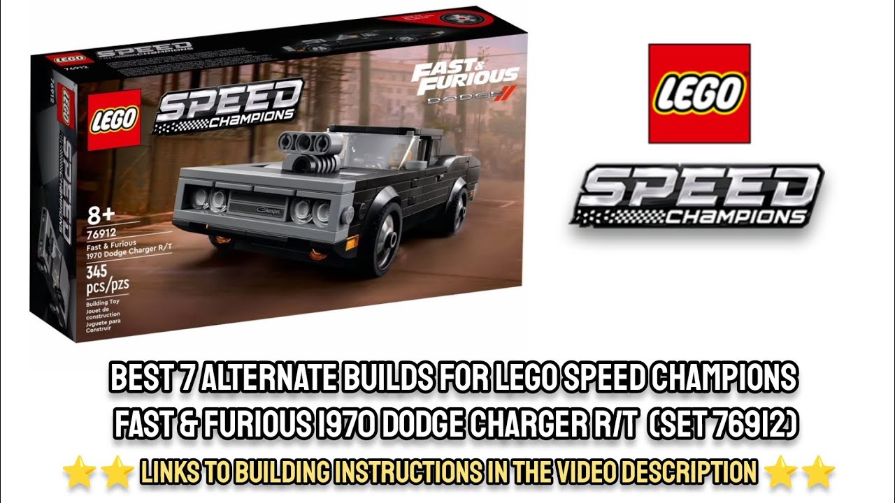 Best 7 Alternate Builds for LEGO Speed Champions Fast & Furious