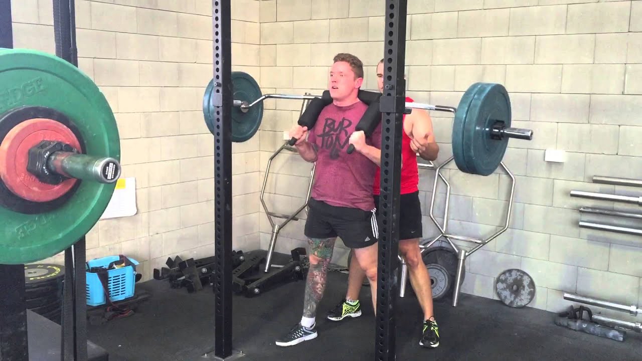 Safety Squat Bar Pause squats YouTube