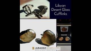 Libyan Desert Glass Cufflinks