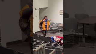 They gave him an amazing gift! 🎁