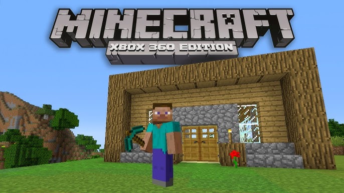 Playing MINECRAFT Online on XBOX 360 in 2022! (GamePlay Multiplayer Test) 