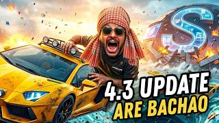 BGMI LIVE : SERVER HACKERR SE BACHAOO😤NEW 4.3 UPDATE x PUBG LIVE