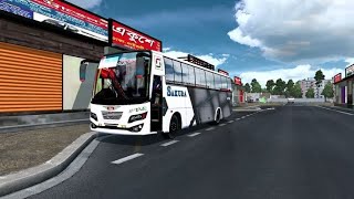 First time at ets2 pro bd map🔥