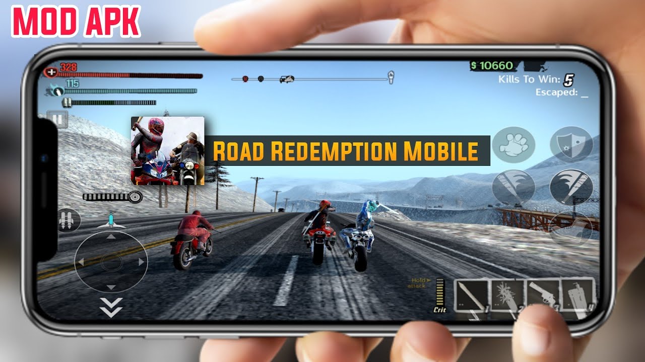 Road Redemption Mod Apk Unlocked Everything | Road Redemption Ultra HD Graphics Android Gameplay