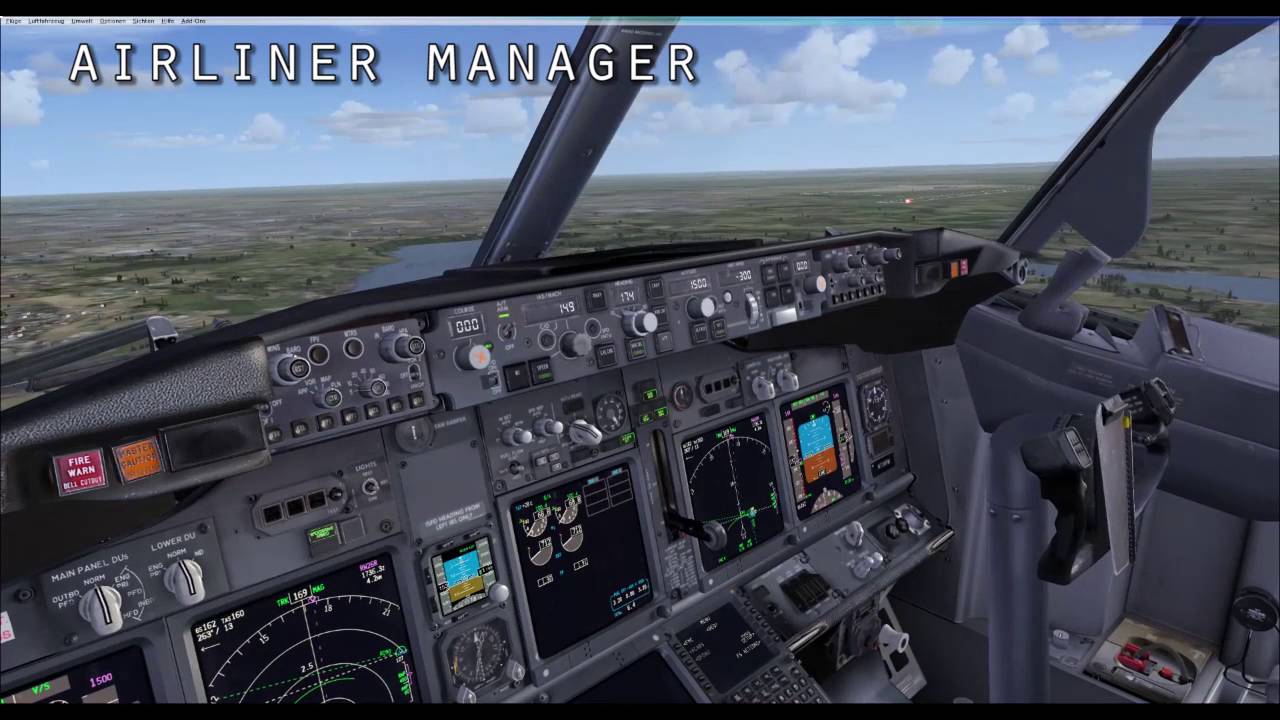 Tutorial: How to fly a visual approach in the PMDG 737 NGX - YouTube