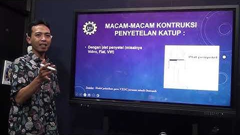 XI TOT - Perawatan dan Perbaikan Engine Management System dan Motor Listrik - SISTEM KATUP