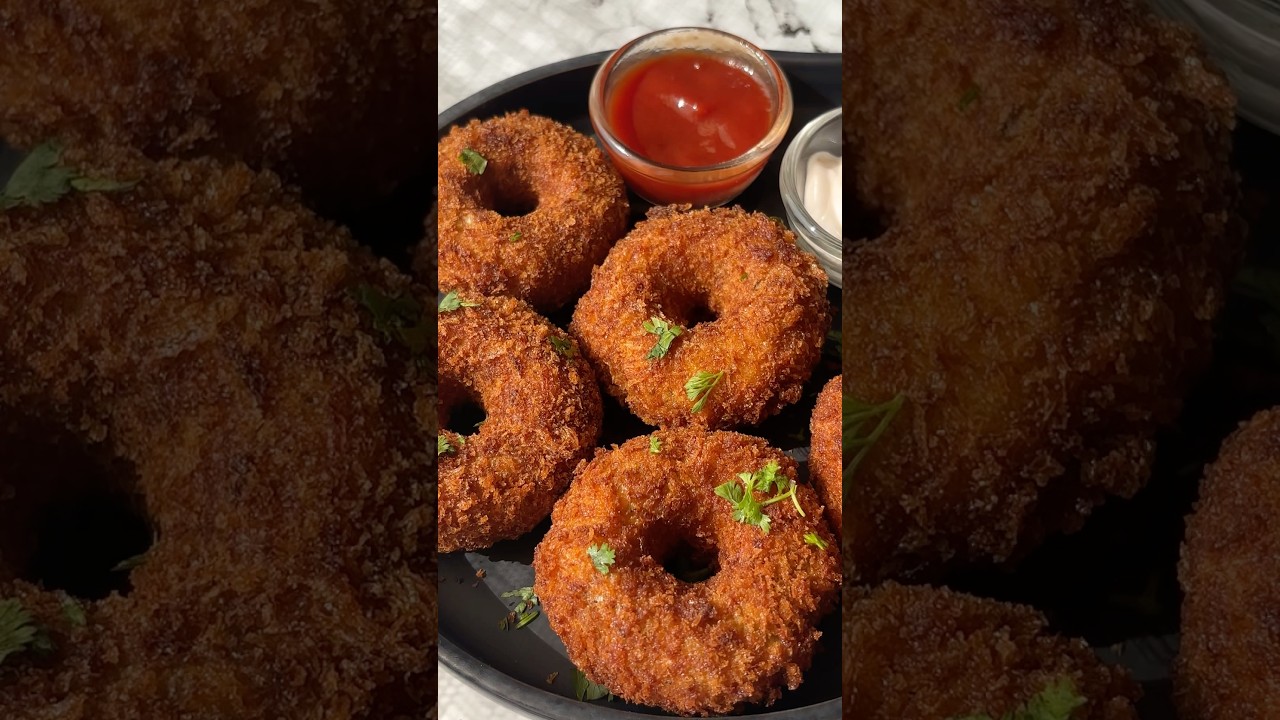 Crispy Chicken Donuts