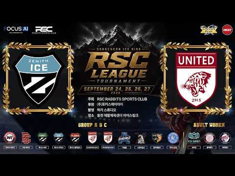 LIVE • 제니스 아이스 vs KU UNITED 2015 • 동천 아이스링크 RSC 리그ㅣGroup B • 2026. 9. 25