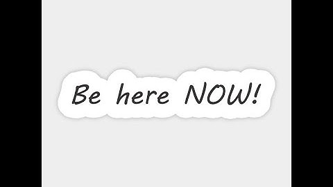 Stanislavsky: Objects , Circles of Attention,  Presence; mindfulness an actor
