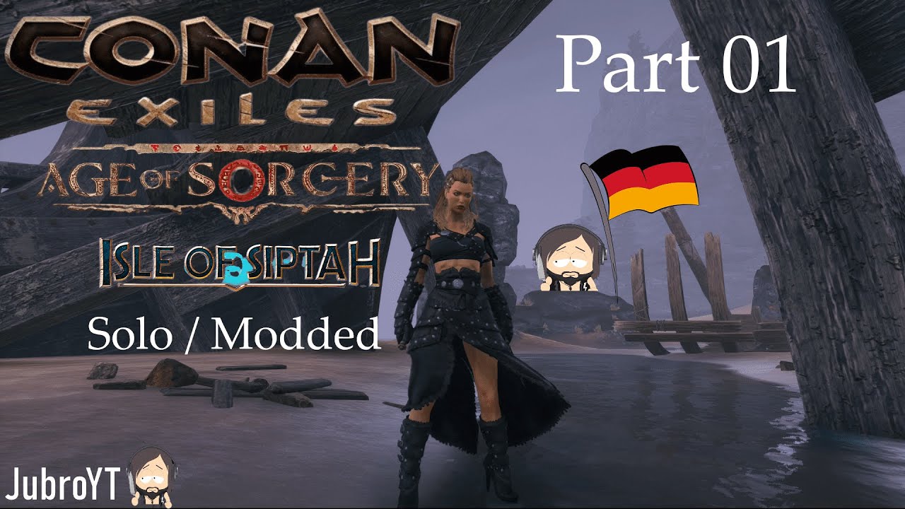 Conan Exile - Isle of Siptah - Part 01 - Schiffbruch und gestrandet auf der Insel