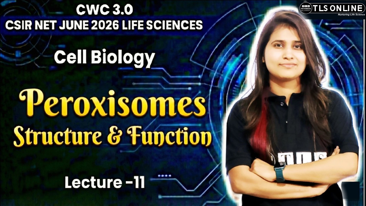 𝐏𝐞𝐫𝐨𝐱𝐢𝐬𝐨𝐦𝐞𝐬: 𝐒𝐭𝐫𝐮𝐜𝐭𝐮𝐫𝐞 & 𝐅𝐮𝐧𝐜𝐭𝐢𝐨𝐧 | 𝐂𝐞𝐥𝐥 𝐁𝐢𝐨𝐥𝐨𝐠𝐲 𝐋𝐞𝐜𝐭𝐮𝐫𝐞 𝟏𝟏 | 𝐂𝐒𝐈𝐑 𝐍𝐄𝐓 𝐉𝐮𝐧𝐞 𝟐𝟎𝟐𝟔 | 𝐂𝐖𝐂 𝟑.𝟎