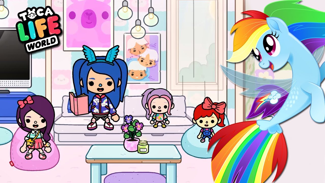 A PEQUENA SEREIA (Toca Life World) 