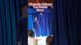 Chengdu Tea Dance show old town.