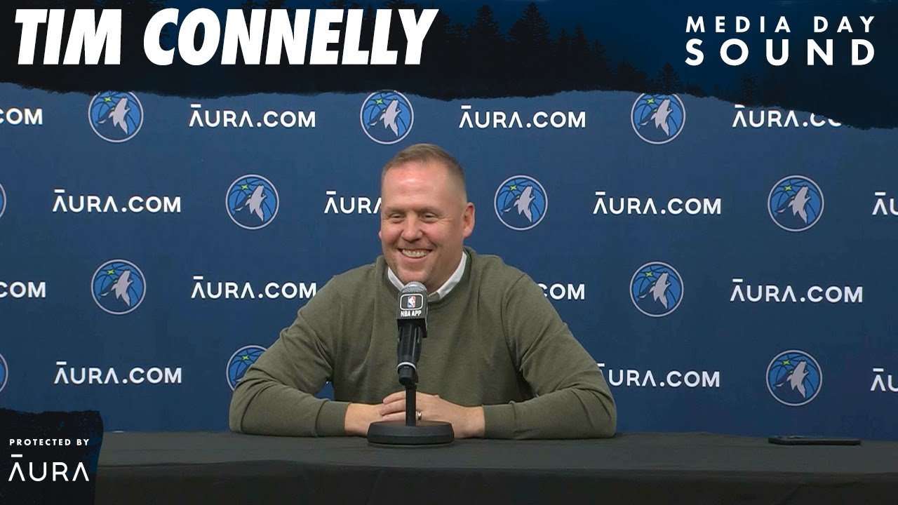 “We’ve Got To Win A Playoff Series.” | Tim Connelly Media Day Sound | 09.28.23