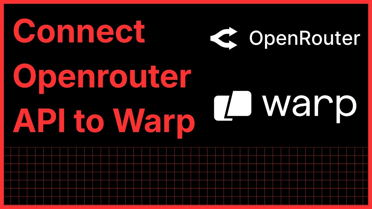 How to Add OpenRouter API with Warp Terminal CLI
