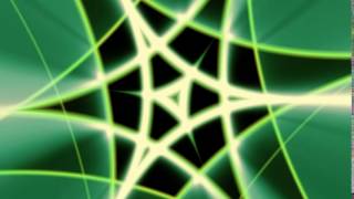 Club Visuals 677 - Green triangles VJ loop