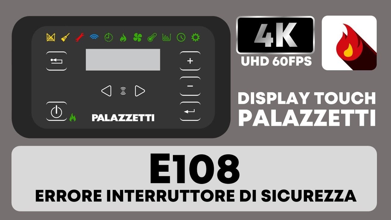 [TUTORIAL 2023] E108 = ERRORE INTERRUTTORE DI SICUREZZA - YouTube