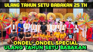 Ondel Ondel Ulang Tahun Setu Babakan
