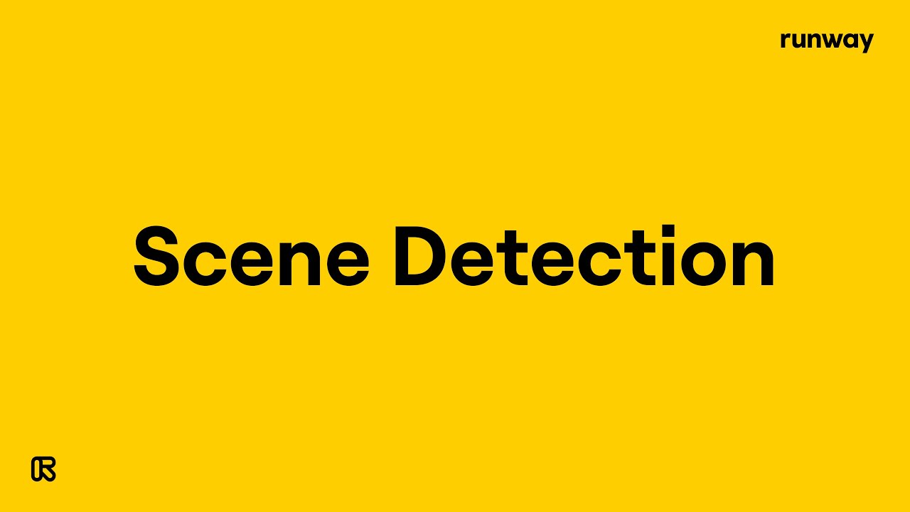 How to Use Scene Detection | Runway
