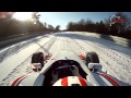 Single seater driven around Nurburgring Nordschleife in the snow!