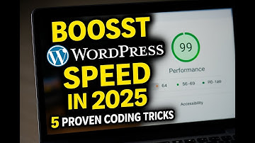 Boost WordPress Speed in 2025 ⚡ 5 Proven Coding Tricks for Lightning Fast Sites