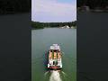 🇵🇱 STATEK ŚNIARDWY | Kurs na śluzę Guzianka #shortsvideo #travel #poland