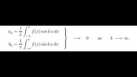 Convergence of a Fourier Series on a Hilbert Space